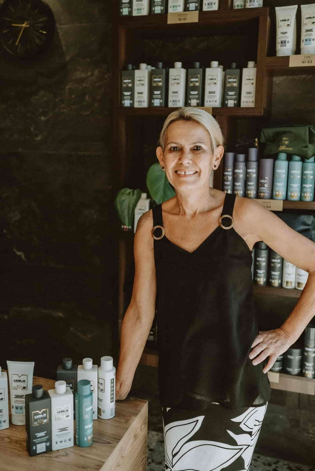Bonnie Cuthill a senior stylist at 178 On Mane in Cape Town