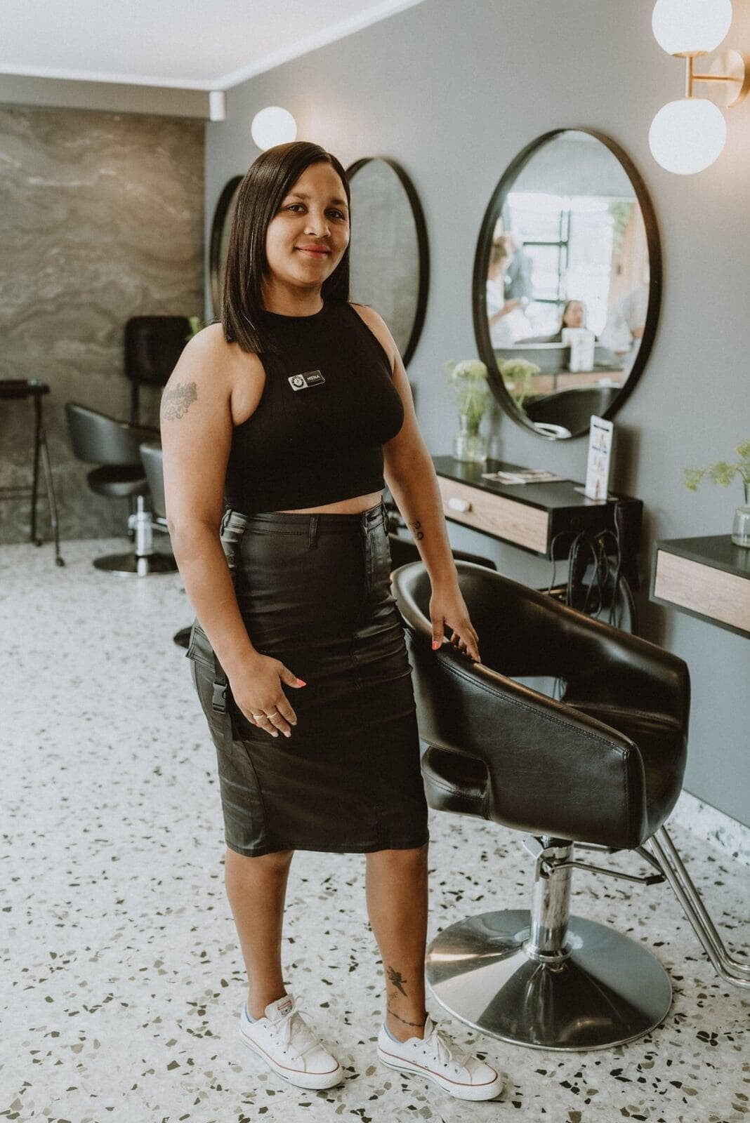 Manolene the extnesion and Curl Queen at 178 On Mane Hair Salon