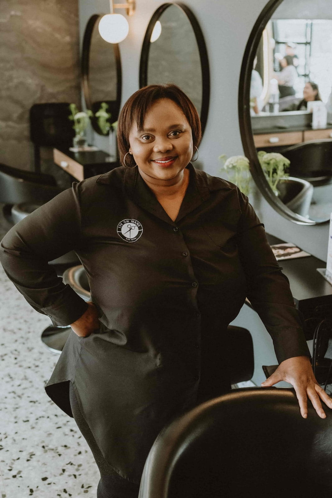 Vuvu the lady with the magic hands at 178 on Mane Somerset West
