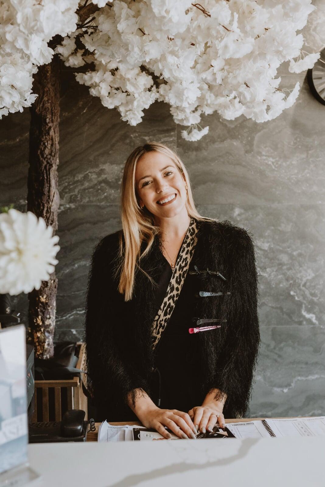 Sinead Cuthill the Owner of 178 On Mane Hair Salon